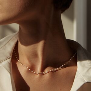Women's Simulation Pearl Choker Necklace