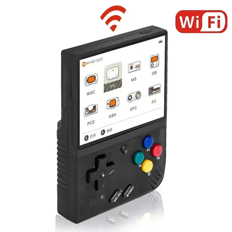 100101-70ciry.jpg Consola de juegos portátil Retro MIYOO Mini Plus V2 Mini + pantalla IPS consola de videojuegos clásica sistema Linux regalo para niños