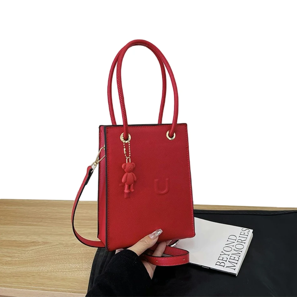 105440-zgu7gw.jpg Bolso cuadrado pequeño para mujer, bolso nuevo a la moda, bandolera informal, bolso para teléfono móvil de Color sólido 2024