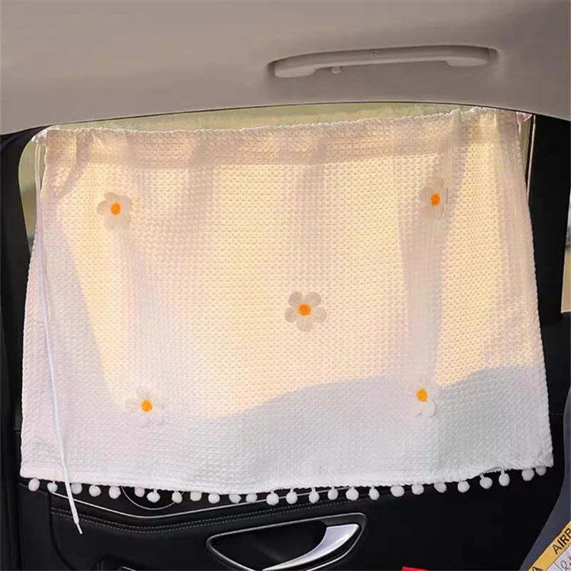 1 unidad de cortina de coche de dibujos animados, cortina con ventosa en la ventana del coche, cubierta parasol, ventana lateral, protección UV para chico, bebé y niño