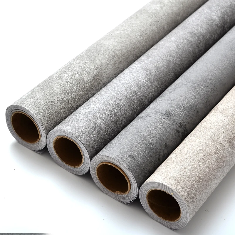 144377-ip7wnv.jpg 1/3/5MCement Pattern Gray Floor Sticker Waterproof Retro Industrial Self-adhesive Wallpaper Coffee Shop Restaurant Decor Sticker