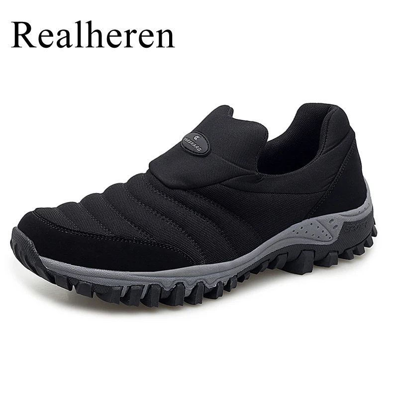Zapatos sin cordones de talla grande 48 49 50 51 52 53 54 para hombre, calzado para senderismo al aire libre, zapatillas para caminar, montañismo, Trail Running
