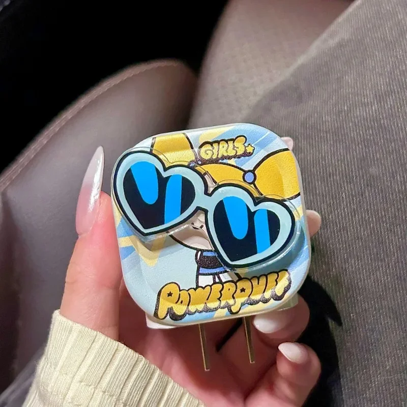 Cubierta protectora de Cable de datos para niñas, accesorios de Anime Kawaii, almacenamiento de Cable de datos lindo, anticaída