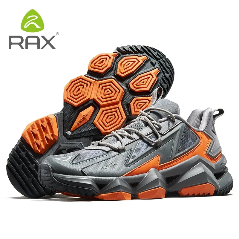 Rax-zapatos de senderismo transpirables para hombre, calzado de Trekking al aire libre, zapatillas deportivas de secado rápido, botas de Camping y escalada