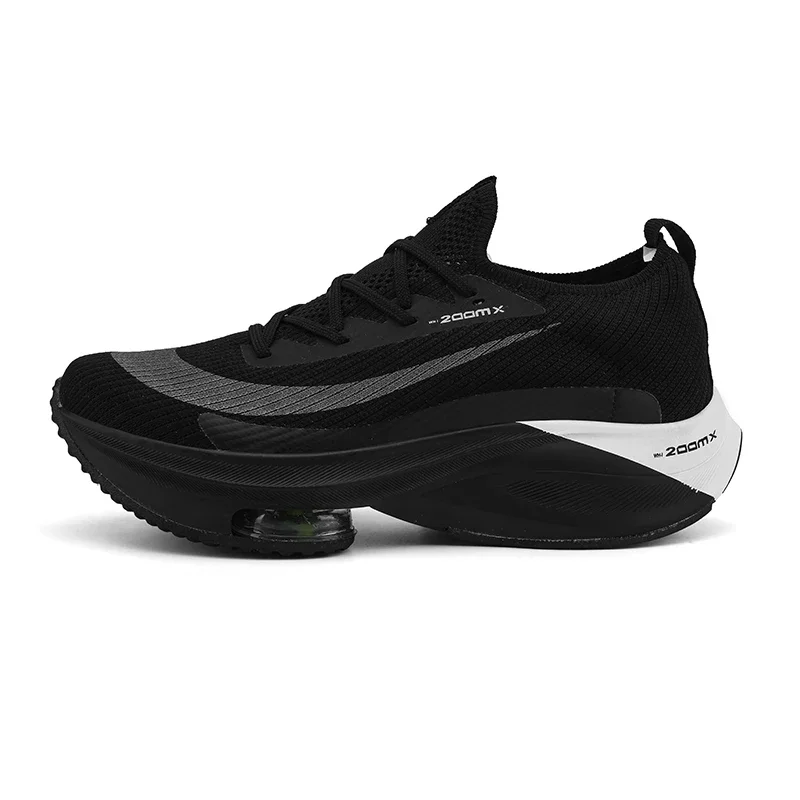 Zapatos para correr para hombre, zapatos ligeros de entrenamiento transpirables con cojín de aire, zapatillas deportivas cómodas para maratón y mujer