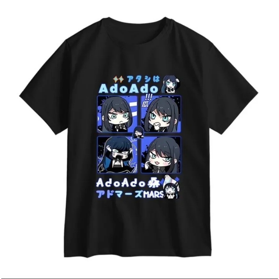 Ado-camisetas clásicas con estampado Vintage para hombre y mujer, ropa de calle informal de algodón, camiseta de manga corta, ropa masculina de verano