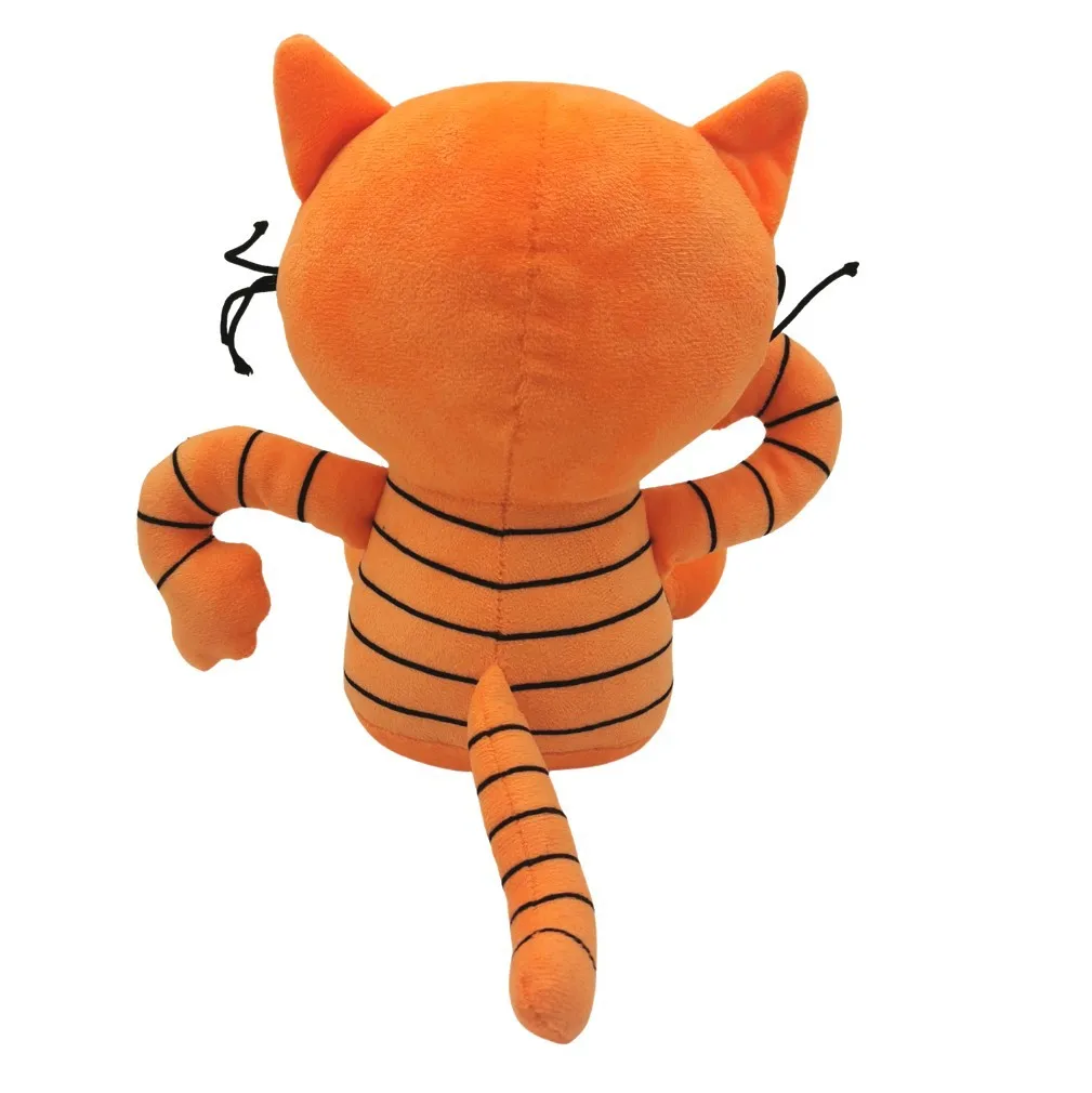 25cm lindo perro hombre juguetes de peluche Dogman muñeco de peluche suave dibujos animados Petey el gato cachorro jefe Plushie figuras de animales regalos de cumpleaños
