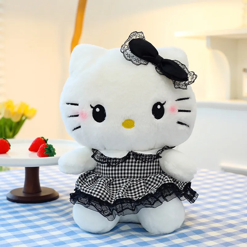70cm tamaño grande Sanrio Hello Kitty lindos personajes de dibujos animados juguete de peluche decoración de habitación peluches almohada regalo de vacaciones para niños