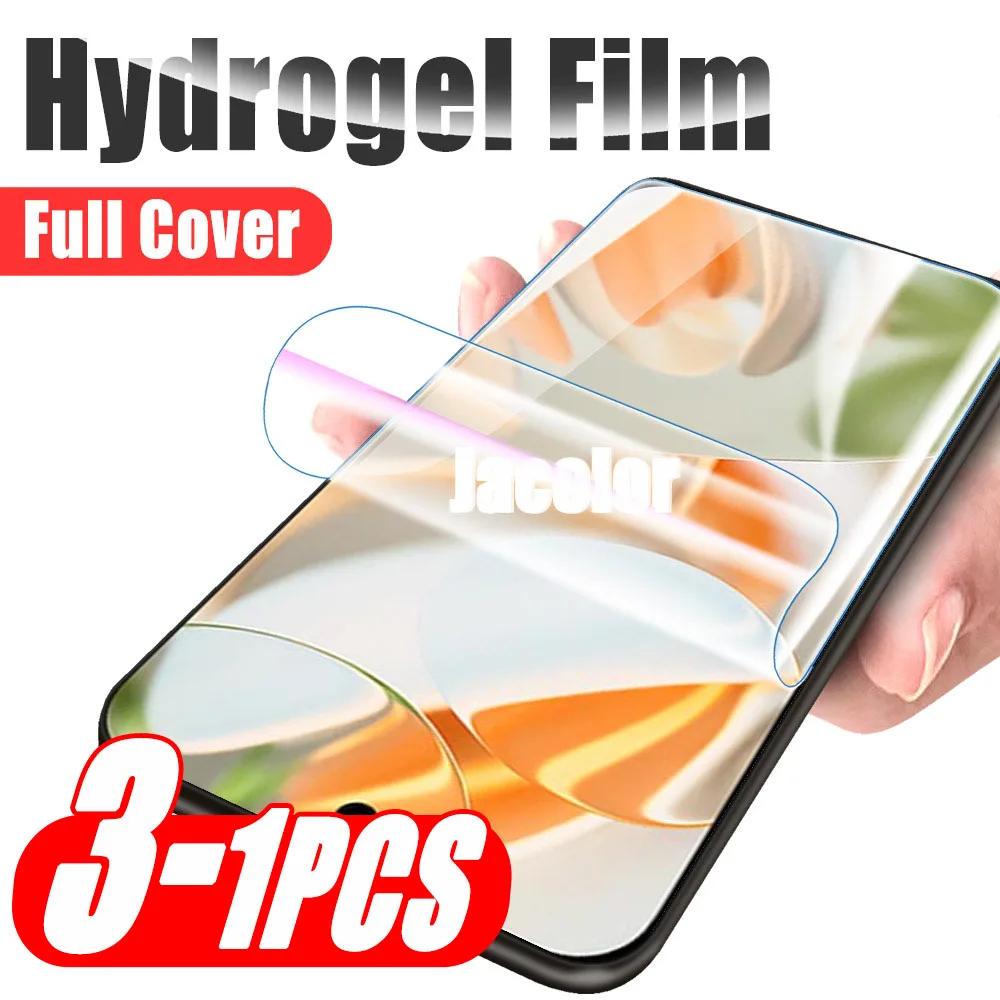 1-3PCS Hydrogel Protector For Google Pixel 9 Pro XL 8 8a 7 7a Screen Soft Film For Pixel9Pro 9Pro 8Pro Not Glass Gel Protector