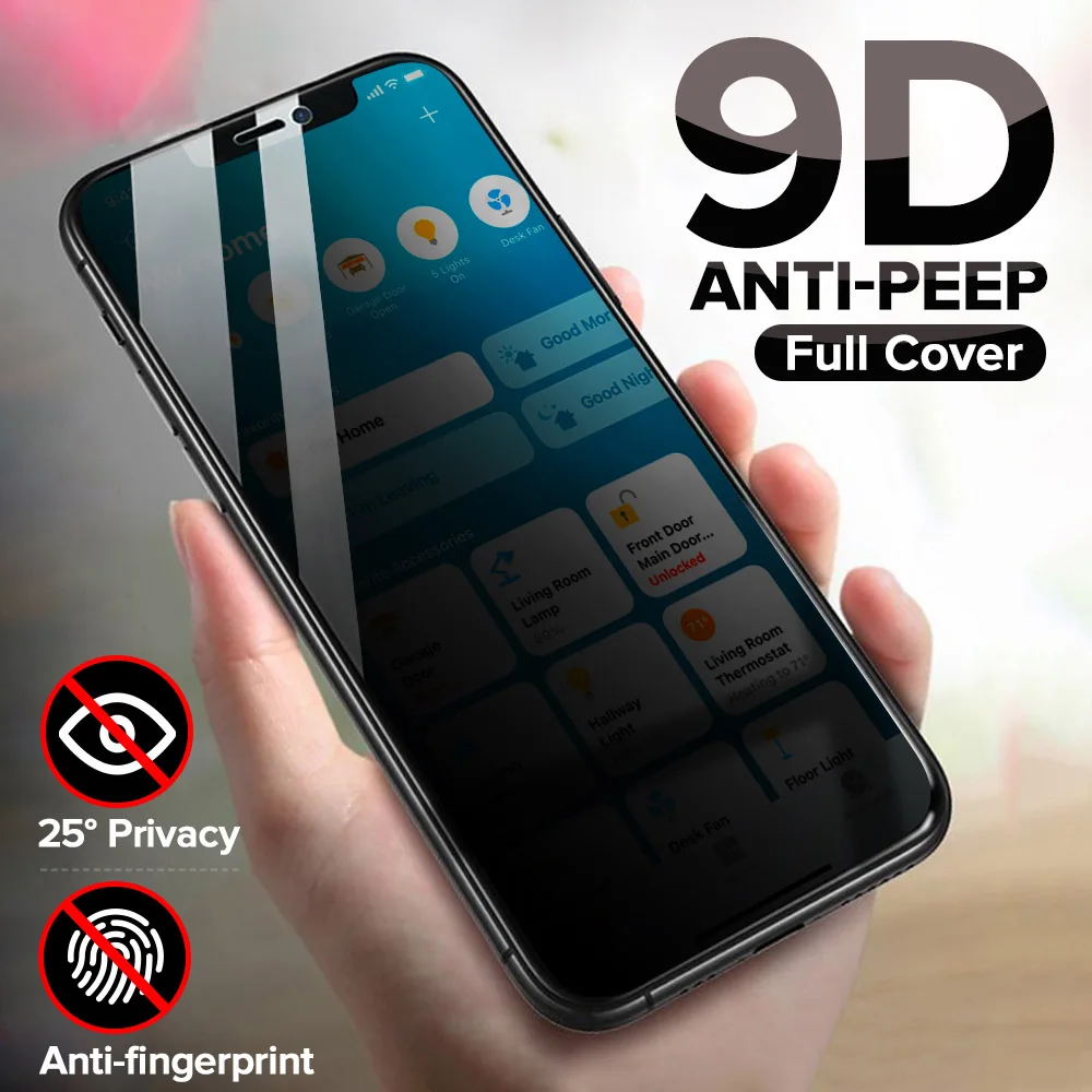 1-2PCS Anti Spy Screen Protector For Xiaomi 12T Pro Privacy Tempered Glass Xiaomi Mi 11 Lite 5G NE 11  10T 8 9 Lite SE Glass