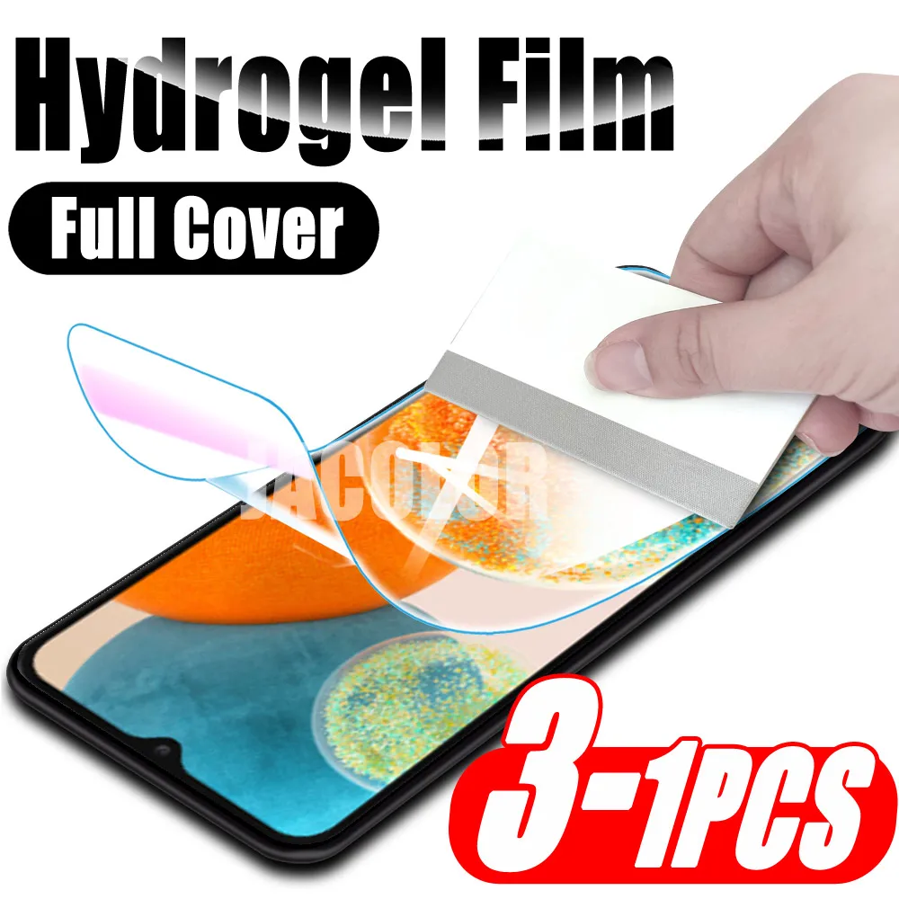 1-3PCS Hydrogel Screen Protector Film For Samsung Galaxy A13 A23 A33 A53 A73 A03s 5G 4G A 23 33 13 53 5 4 G Gel Screen Protector