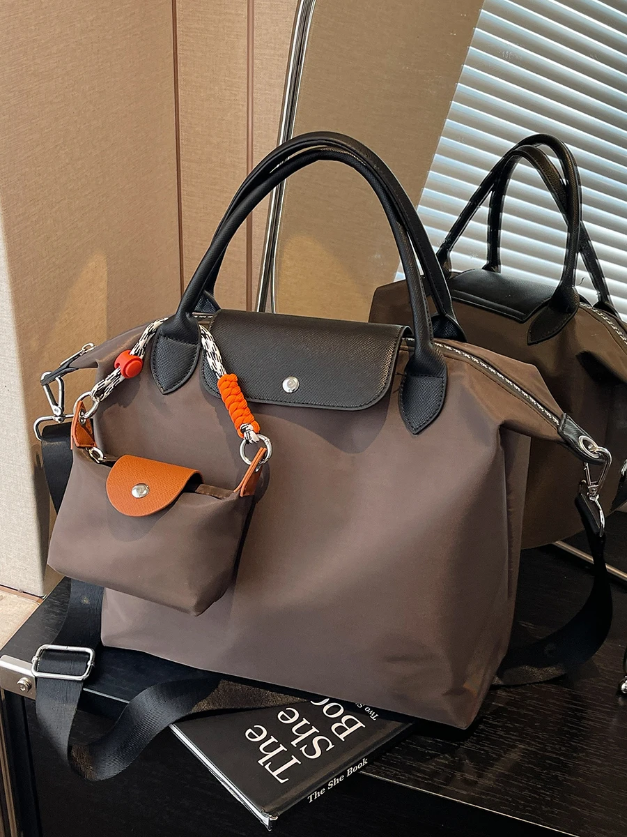 Bolso De Mano Oxford Dumpling Para Mujer Nuevo 2025 Casual Para Ir Al Trabajo Gran Capacidad Bolso De Hombro Cruzado Bolsos D...