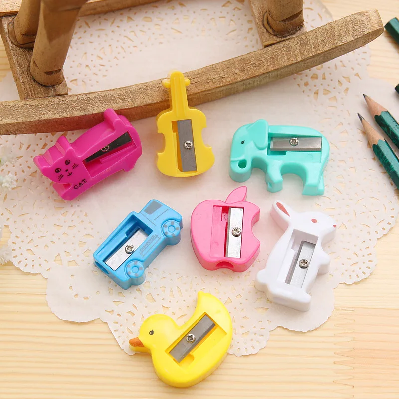 30 Uds. Sacapuntas de carrete para colorear caramelo, cuchillo de lápiz giratorio, suministros de aprendizaje para estudiantes, regalos, papelería al por mayor