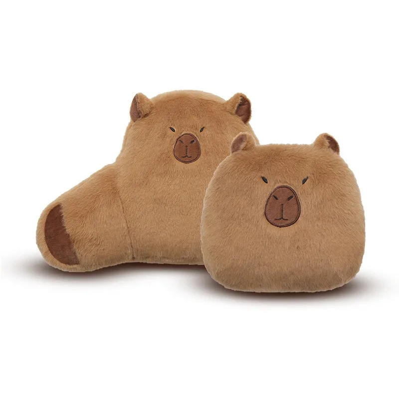 Almohada de cuello de coche con diseño de dibujos animados, reposacabezas de coche, accesorios interiores simples, regalo creativo, 1 unidad
