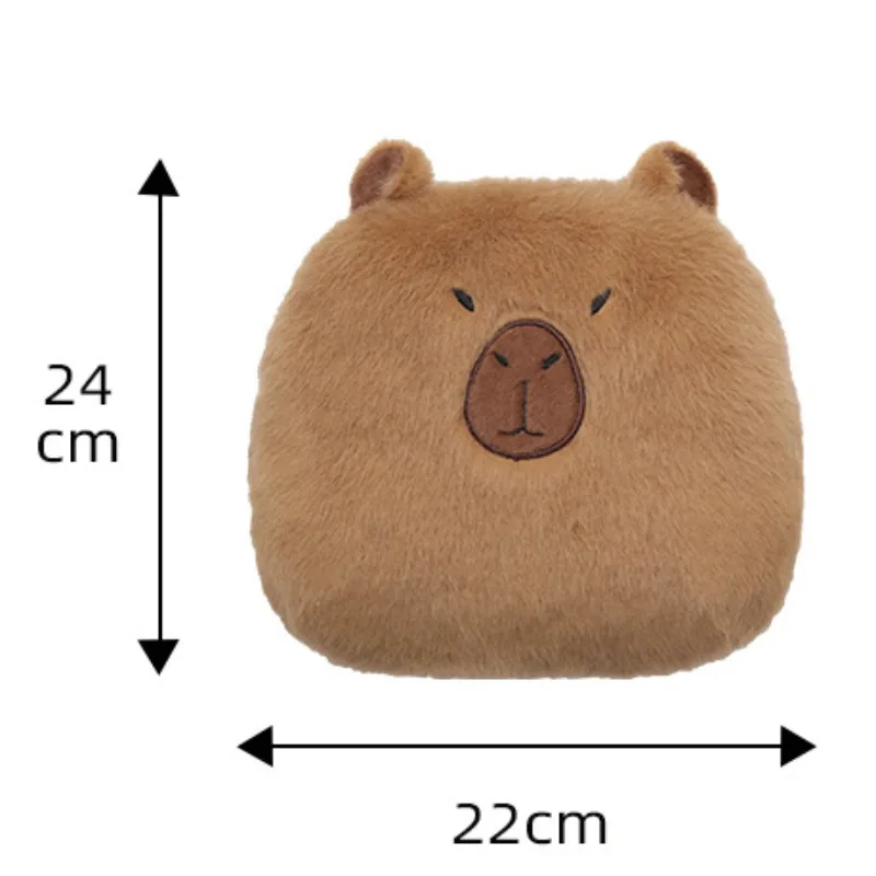 Almohada de cuello de coche con diseño de dibujos animados, reposacabezas de coche, accesorios interiores simples, regalo creativo, 1 unidad