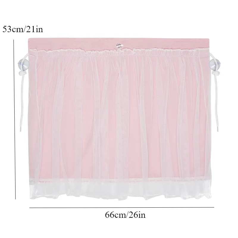 1 cortina con ventosa para ventana de coche, cubierta parasol de malla, parasol Universal para ventana lateral, protección UV para chico, bebé y niño