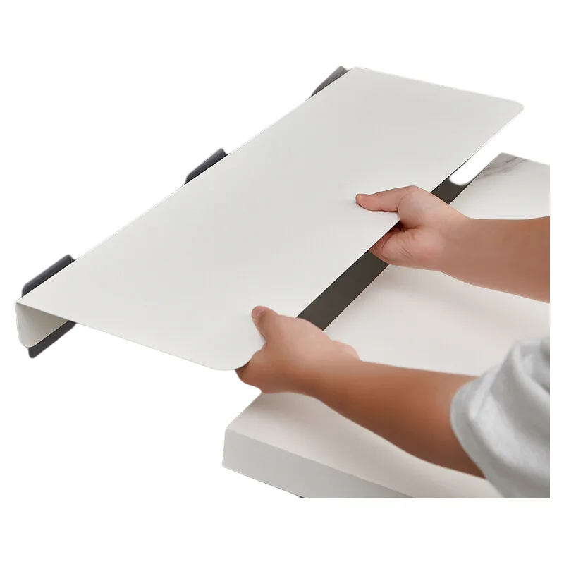 Estante De Almacenamiento Extensible Para Mesa De Cocina Placa De Extensión De Estante De Colgaje En La Pared Sin Perforar Bl...