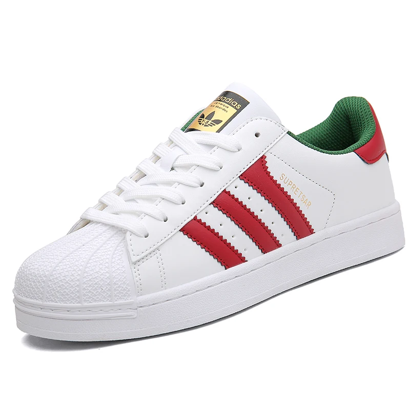 2025 Verano Transpirable Cómodo Alta Calidad Nuevo Color A juego Amantes Salvaje Casual Adidas Superstar Foundation Sneaker 35-45