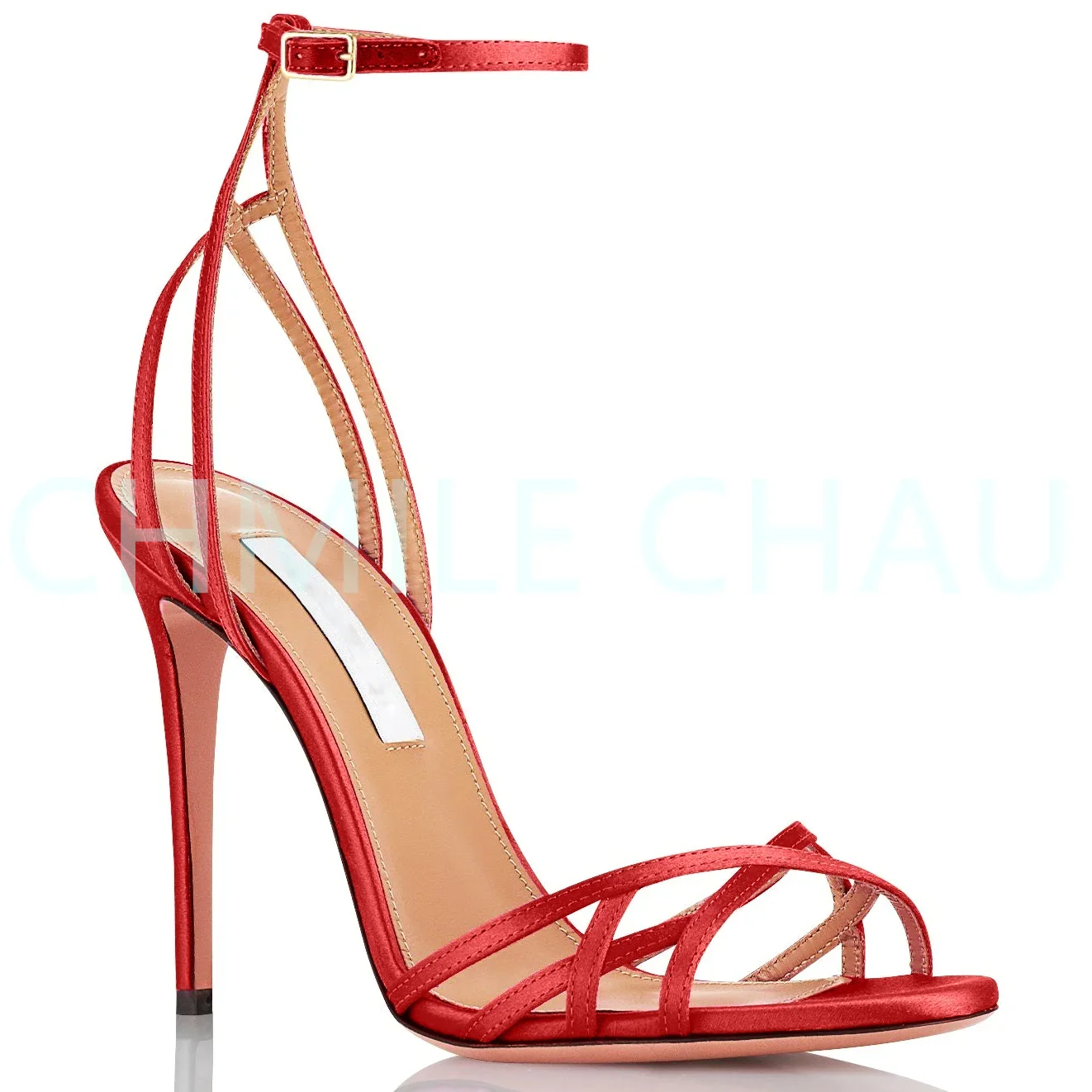 97244-iiizui.jpg 【Medida la longitud de sus pies antes de realizar el pedido】Sandalias elegantes de diseñador de lujo para mujer, tacón de aguja, zapato fetiche con tiras para mujer 1-CHC-27